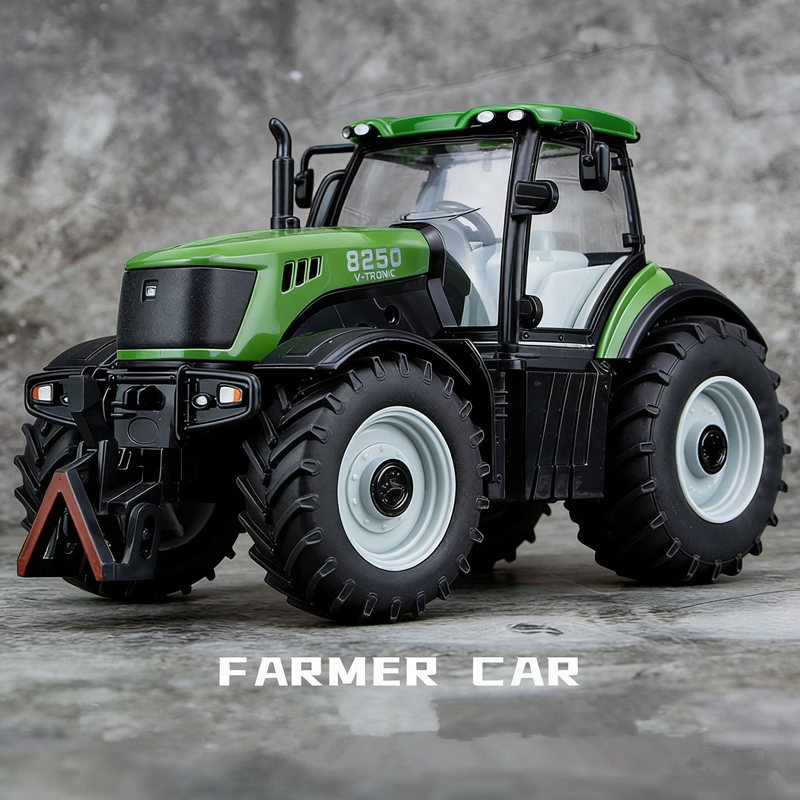 Agriculture Farming Vehicles - 1/30 Alloy Tractor Model Diecast Metal
