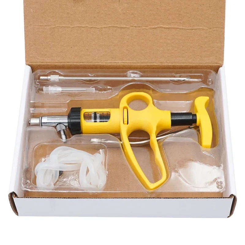 Veterinary Syringe Gun - 1 Pc Livestock Continuous Injection Syringe