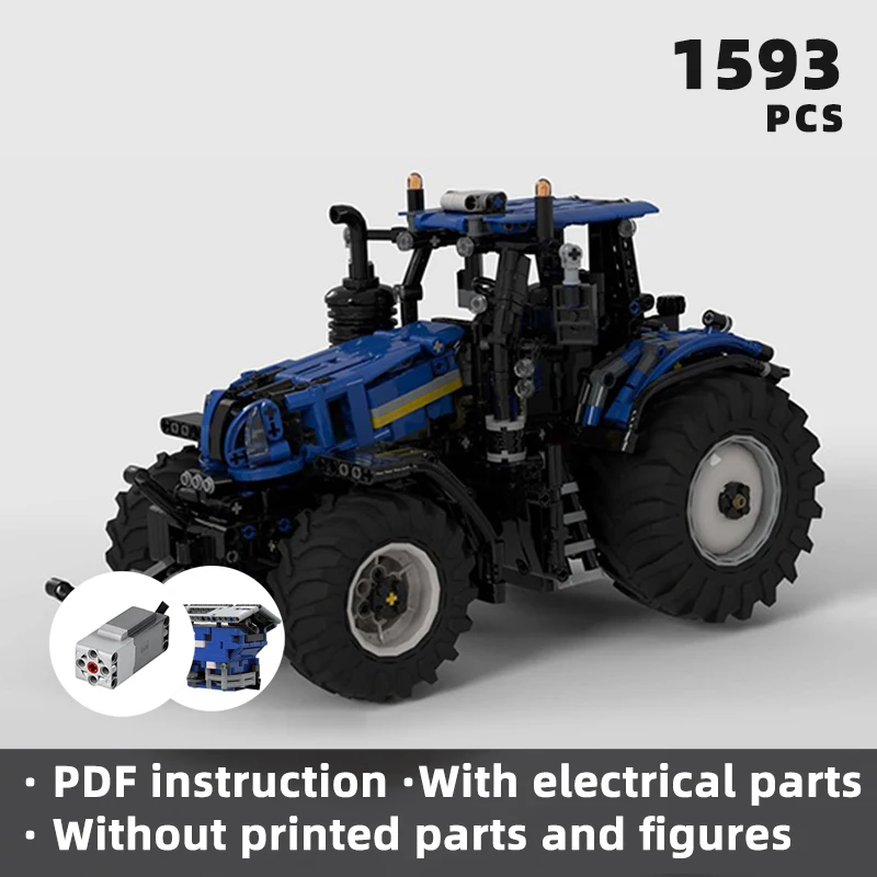 Agriculture Farming Vehicles - high-performance T8 agriculture tractor bricks modern