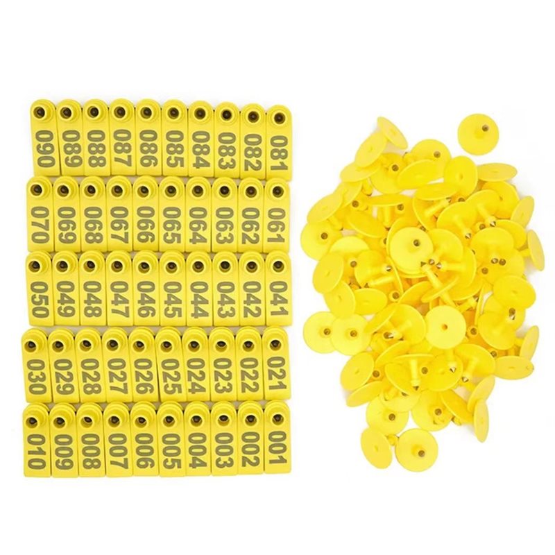 Livestock Ear Tag - AB41-Sheep Ear Tags Numbers 001 To