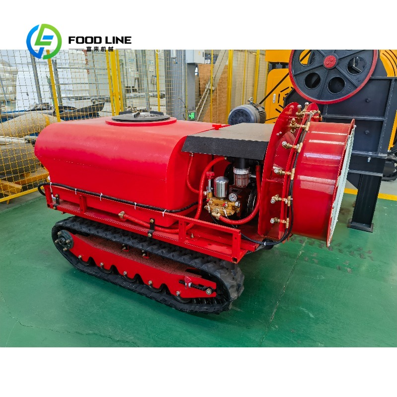 Agriculture Farming Vehicles - Orchard Sprayer Self Propelled Crawler Remote