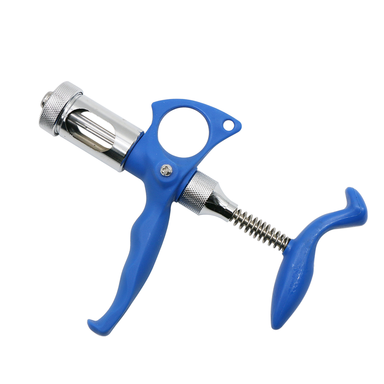 Veterinary Syringe Gun - 1 Pc 5ml Double Needle Poultry