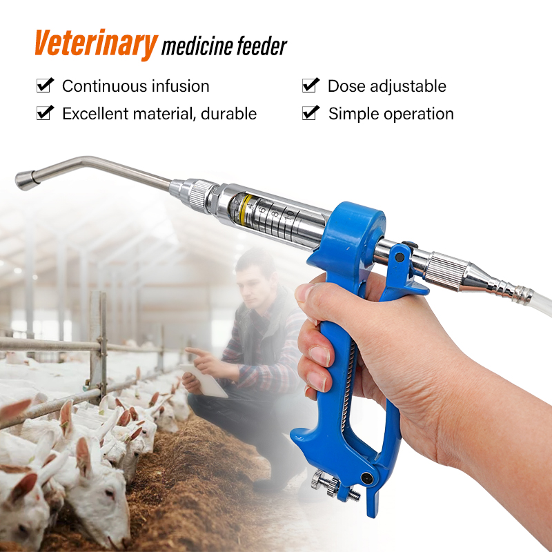 Veterinary Syringe Gun - Tự Động Drencher Liên Tục Y