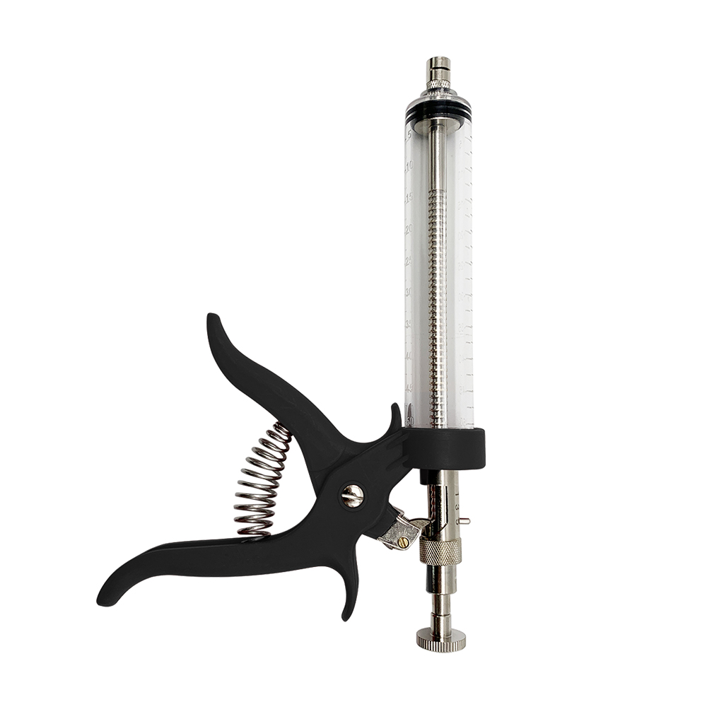 Veterinary Syringe Gun - 1 Pc Animal 50ml Continuous Injection