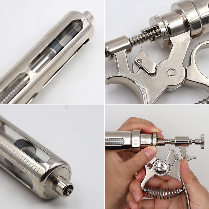 Thú Y Động Vật Continuos Phun  - đánh giá và giá Veterinary Syringe Gun