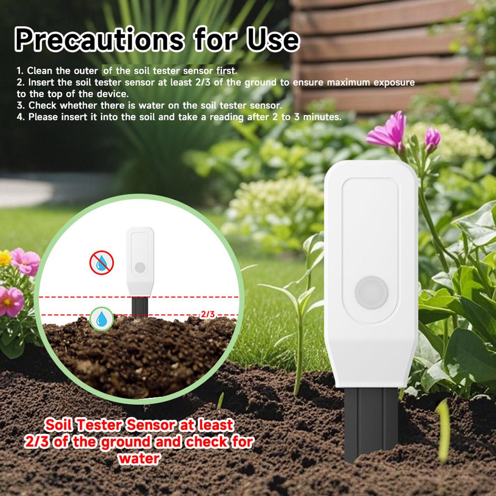 Tuya Zigbee 3.0 Smart Soil Tes - đánh giá và giá Plant Growth Regulator