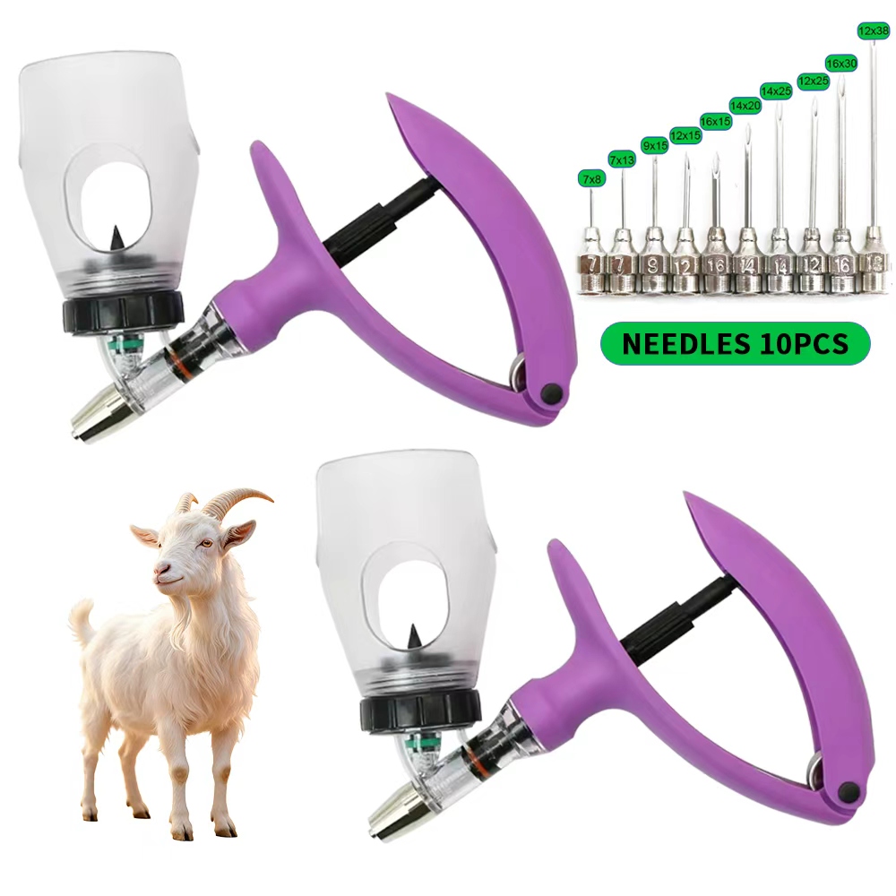 1 Pc 2/5ml Automatic Veterinar - đánh giá và giá Veterinary Syringe Gun