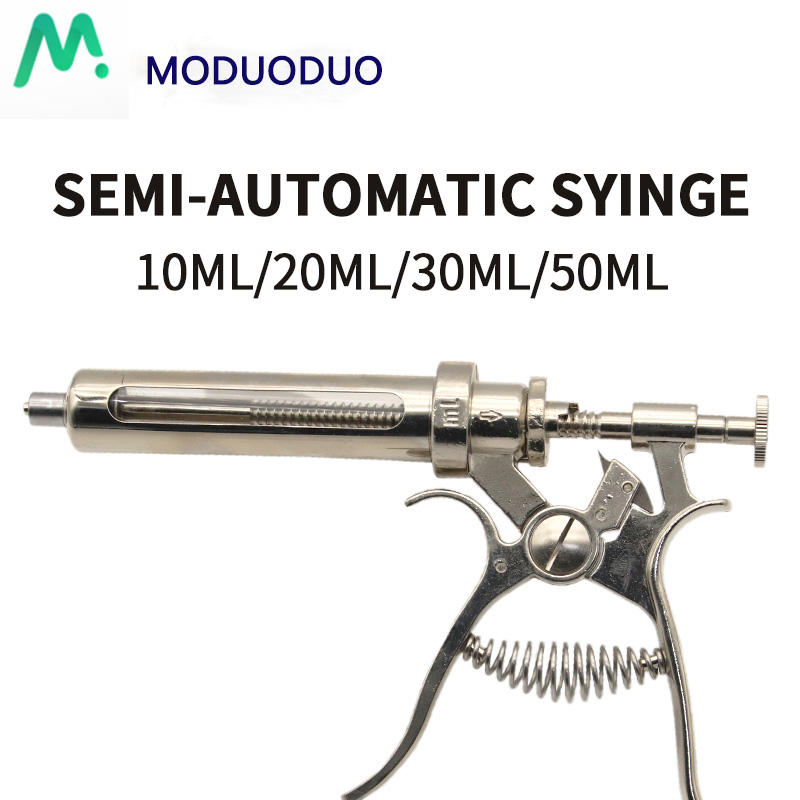 1PC 10ml 20 ml 30ml 50ml Metal - đánh giá và giá Veterinary Syringe Gun