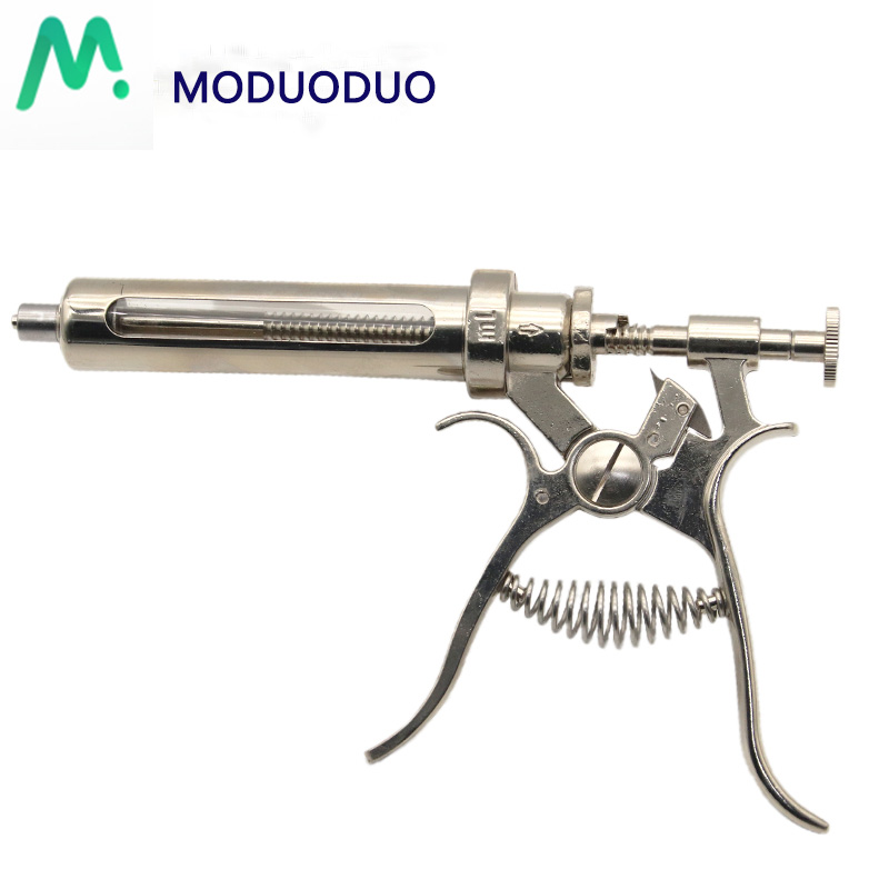 1PC 10ml 20 ml 30ml 50ml Metal - đánh giá và giá Veterinary Syringe Gun