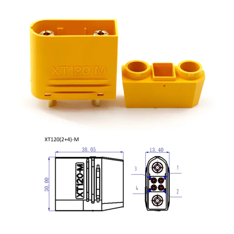 XT120 With Signal Pin Amass XT - đánh giá và giá Farming Agriculture Drone
