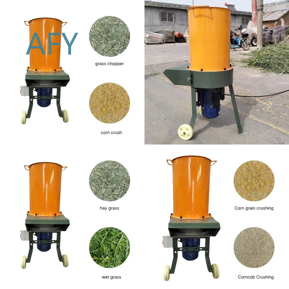Weiwei Grass Crusher Chaff Cut - đánh giá và giá Agriculture Farming Process