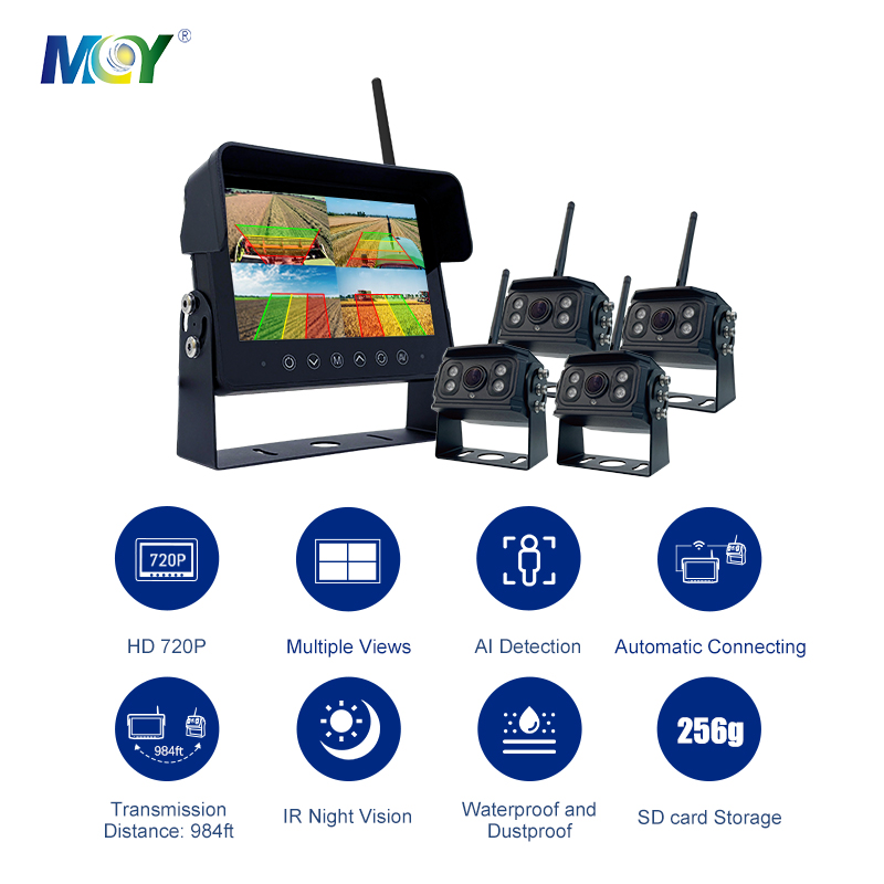 MCY 7inch Quad Split Wireless  - đánh giá và giá Agriculture Farming Vehicles