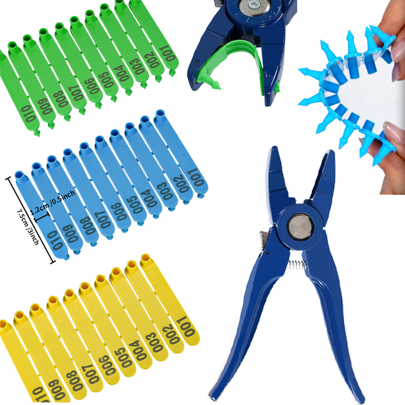 100pcs Integrated Sheep Ear Ta - đánh giá và giá Livestock Ear Tag