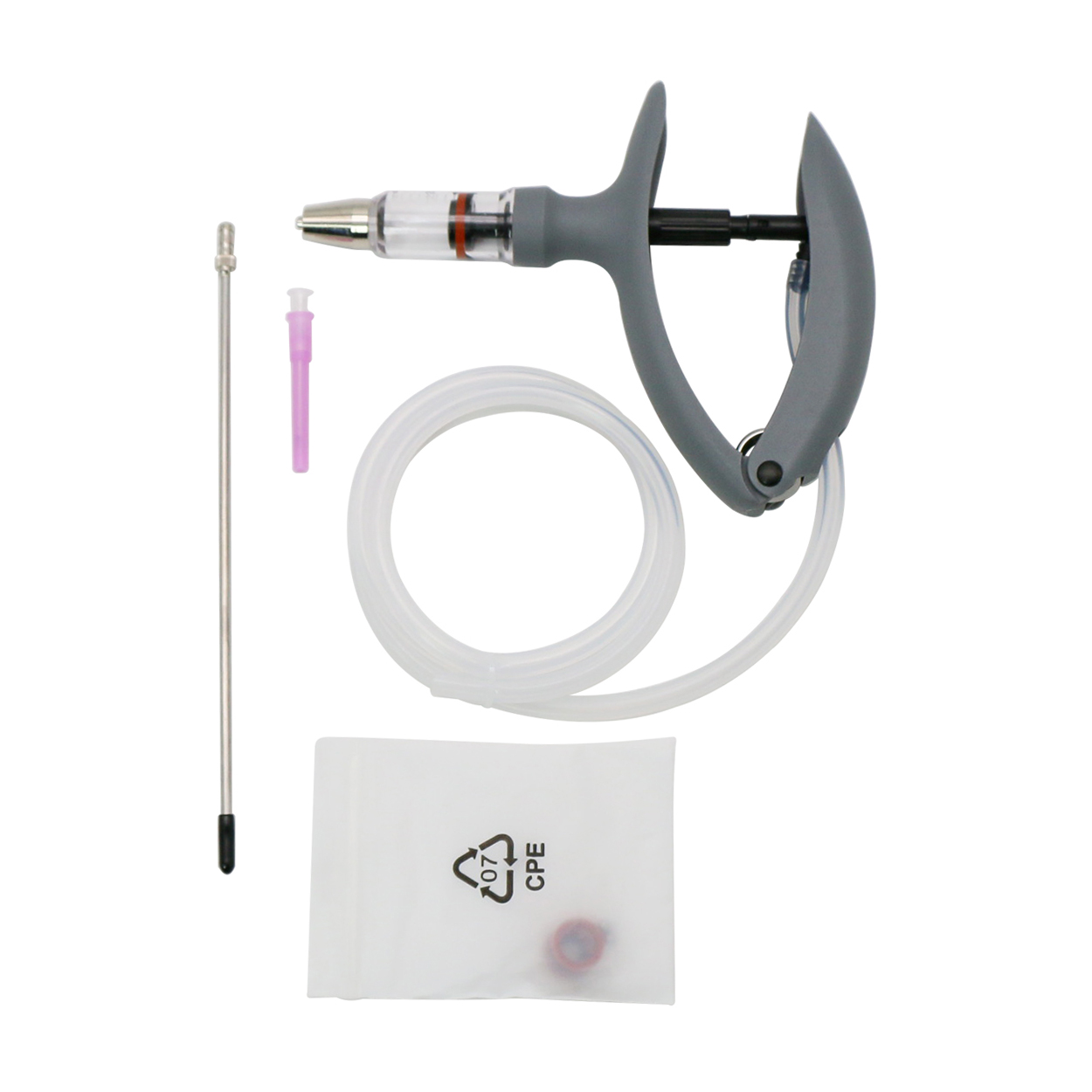 1 Pc 2ml / 5ml Animal Continuo - đánh giá và giá Veterinary Syringe Gun