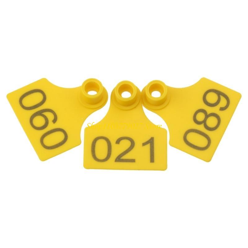 Thẻ nhựa số C4DF 001-100 Thẻ n - đánh giá và giá Livestock Ear Tag