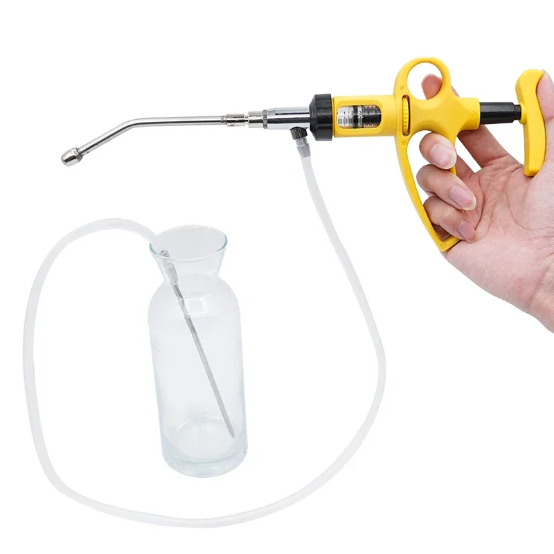 1 Pc 5/10 ml Animal Continuous - đánh giá và giá Veterinary Syringe Gun