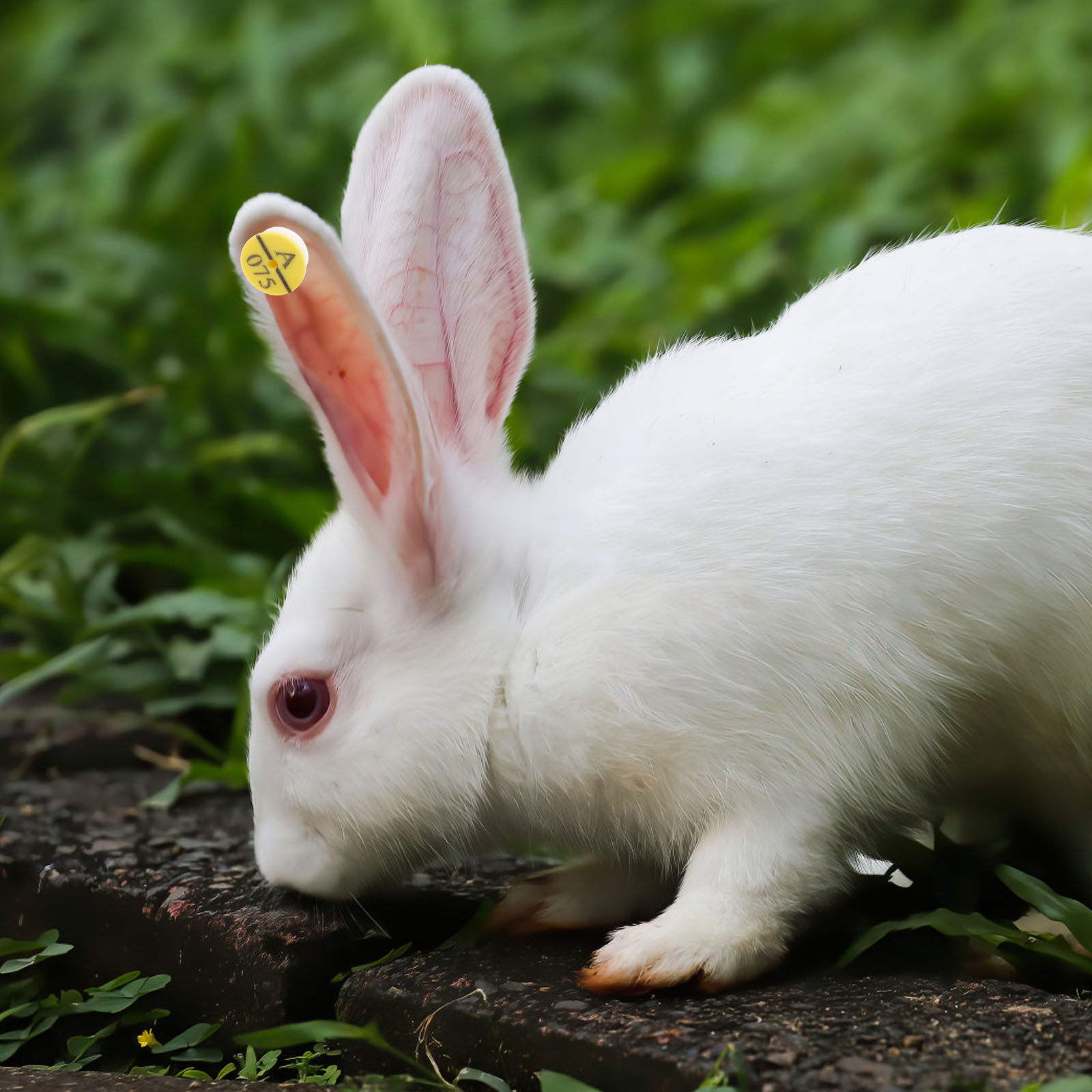 50Pcs Rabbit Ear Tags Fade Res - đánh giá và giá Livestock Ear Tag