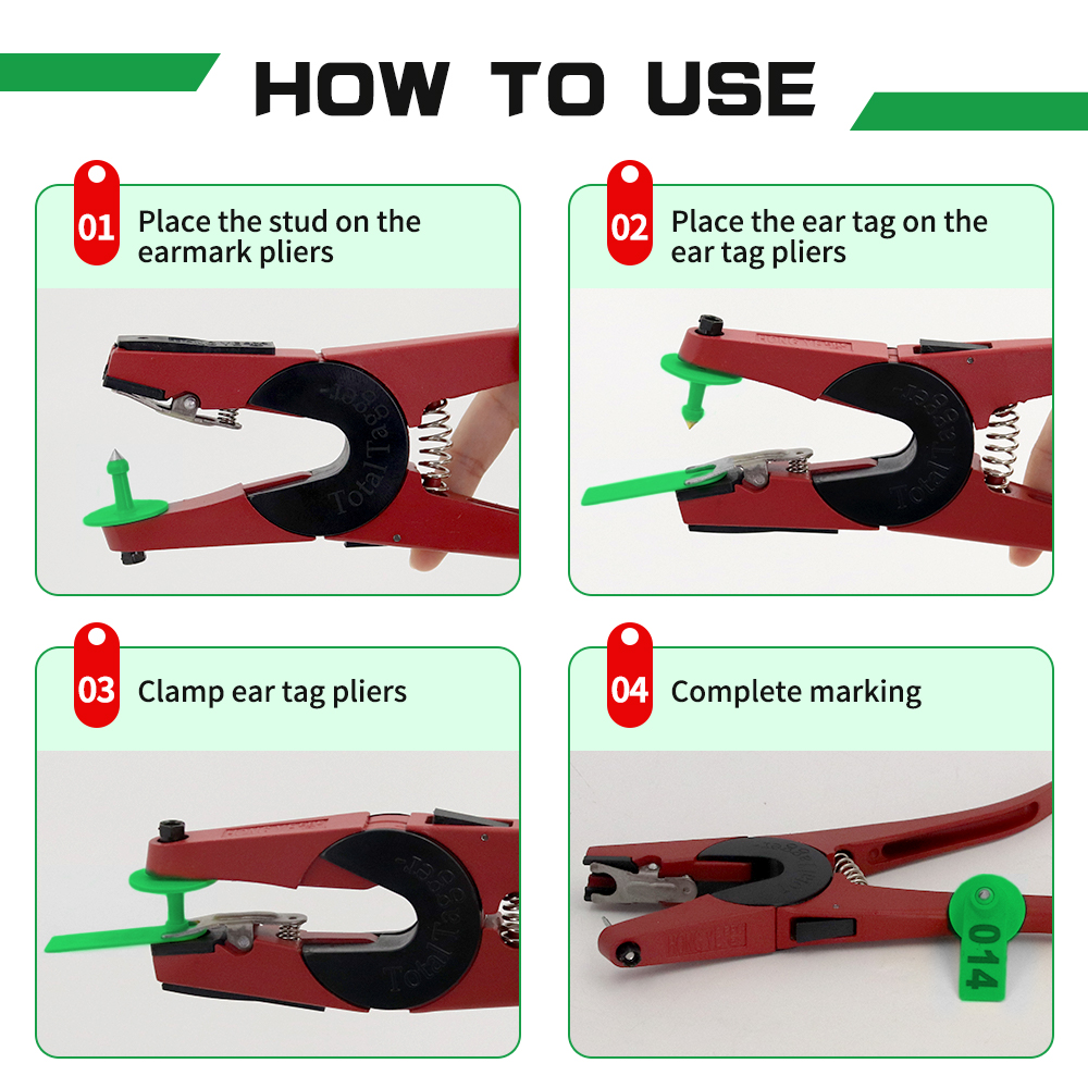 100PCS Sheep Ear Tag Pliers 00 - đánh giá và giá Livestock Ear Tag
