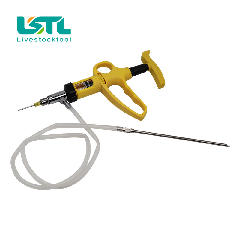 5ML Thú Y Ngâm Nước Súng Động  - đánh giá và giá Veterinary Syringe Gun