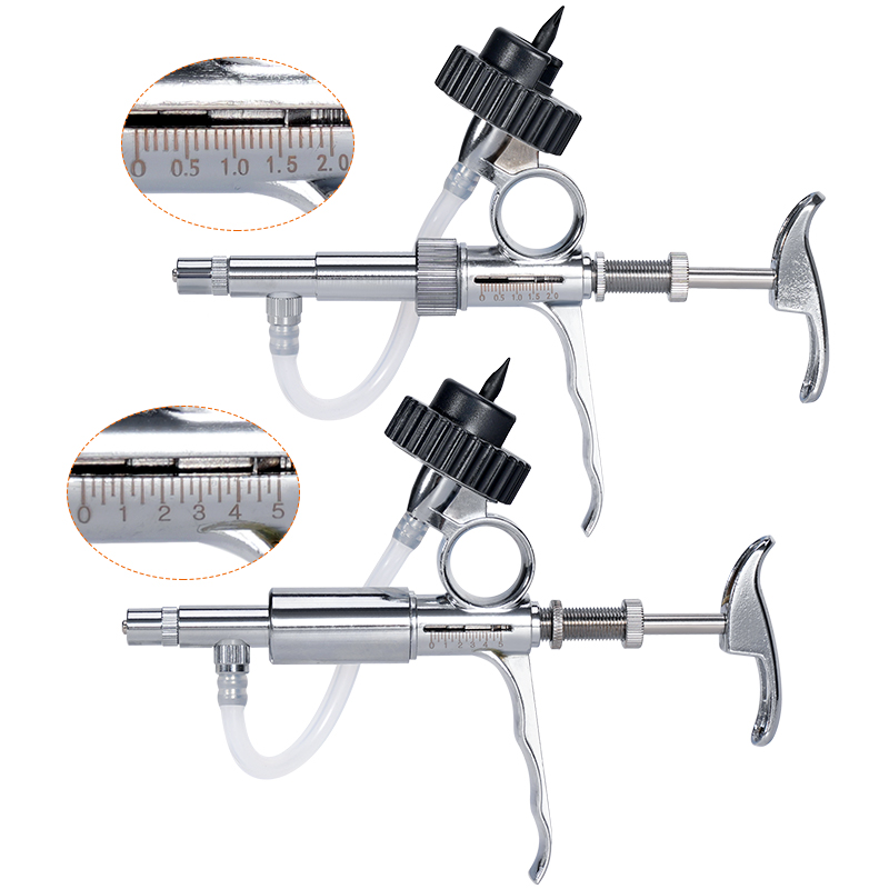 2ml/5ml Automatic Poultry Inje - đánh giá và giá Veterinary Syringe Gun